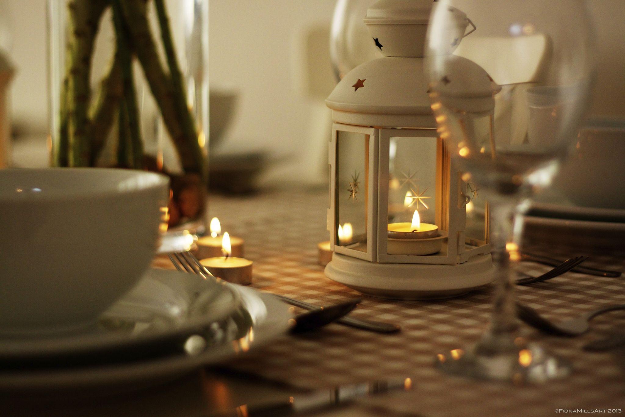 как сделать уютный ужин с помощью правильного освещения